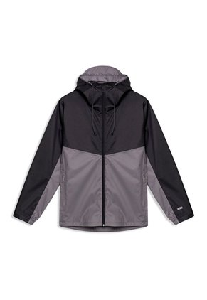 Chaqueta Impermeable Para Hombre Seal Negra