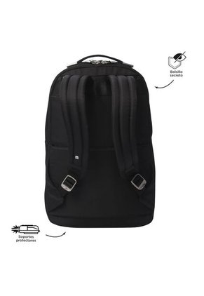 Morral Ejecutivo Porta PC16" Roxanne Negro Mujer