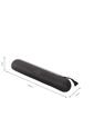 Sombrilla Grande Brella Con Filtro UV Negra de Totto