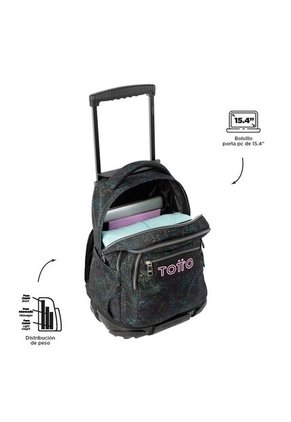 Morral Para Mujer Rue Bomper Renglon Con Ruedas