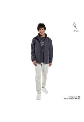 Chaqueta Para Hombre Traverly Gris