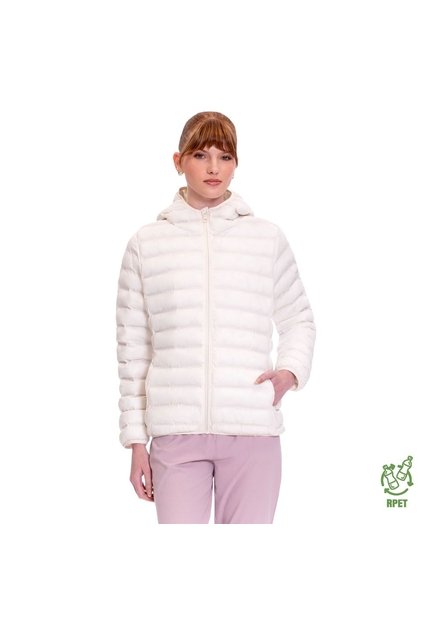 Chaqueta Acolchada Para Mujer Colorfull Pro Blanca