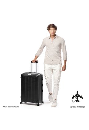 Maleta De Bodega 23 Kg Kaland Negro Unisex Totto