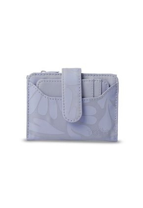 Billetera Mujer Texture Pequeña Con RFID Blocker Morada