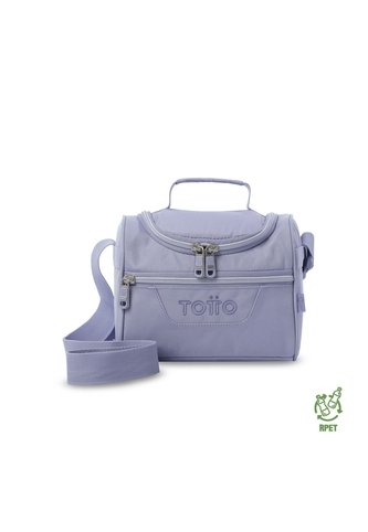 Lonchera Térmica Pizarra Ecole Solid Grande Morada Totto