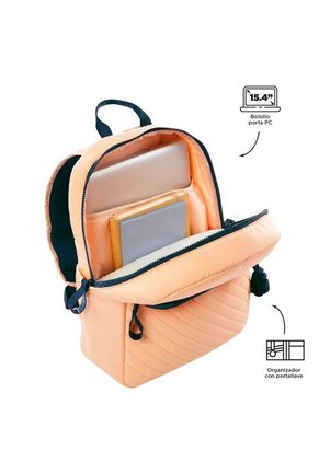 Morral Porta PC 15.4" Arlyn M Durazno Mujer