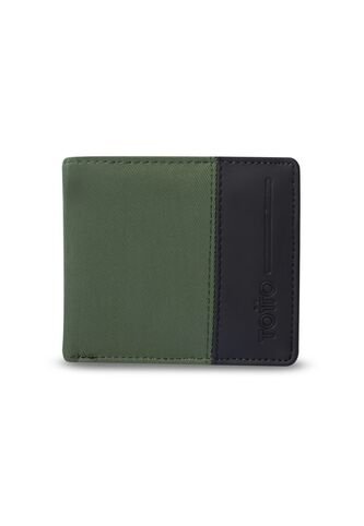 Billetera Para Hombre Dagoba 3.0 Con RFID Blocker Verde Totto