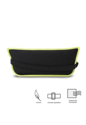 Canguro Invisible De Viaje Security Con RFID Blocker Verde