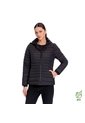 Chaqueta Acolchada Para Mujer Chalina 2 En 1 Negra de Totto