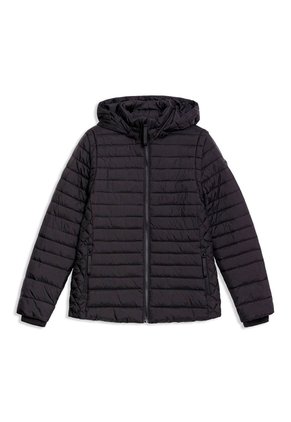 Chaqueta Acolchada Para Mujer Chalina 2 En 1 Negra