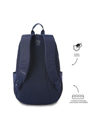 Morral Universitario Trik 2.0 Porta PC 15" Azul
