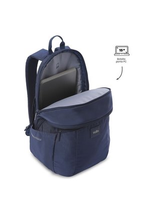 Morral Universitario Trik 2.0 Porta PC 15" Azul