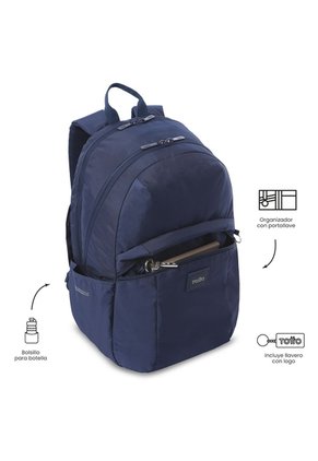 Morral Universitario Trik 2.0 Porta PC 15" Azul