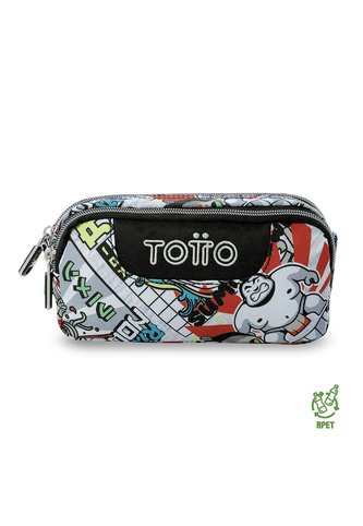 Cartuchera Multiuso Sobre Pequeña Gris Hombre Totto