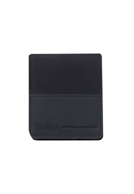 Billetera Ermac 3.0 Con RFID Blocker Negra Pequeña