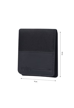 Billetera Ermac 3.0 Con RFID Blocker Negra Pequeña