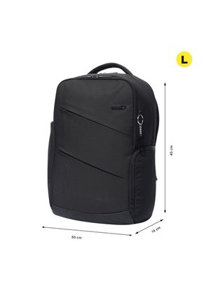 Morral Ejecutivo Porta PC 16" Slant Negro Hombre