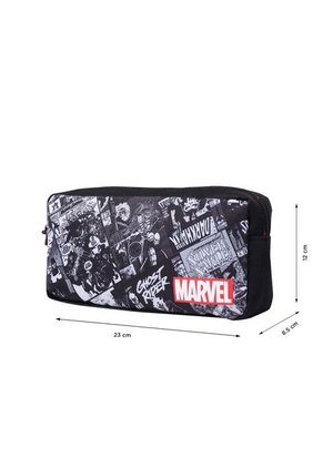 Cartuchera Escolar Para Hombre Marvel Comic Negro