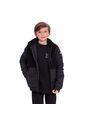 Chaqueta Para Niño Andy Acolchada Color Negra de Totto