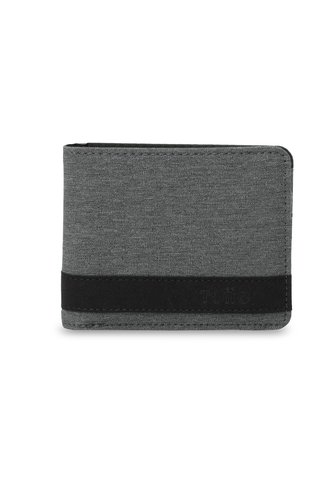 Billetera Hombre Lad Pequeña Con RFID Blocker Gris Totto