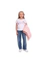 Camiseta Para Niña Proyect Color Blanca de Totto