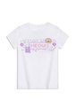 Camiseta Para Niña Proyect Color Blanca de Totto