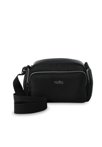 Bolso Para Mujer Brasil Tipo Crossbody Pequeño Negro Totto