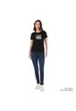 Camiseta Estampada Para Mujer Prime Negra de Totto