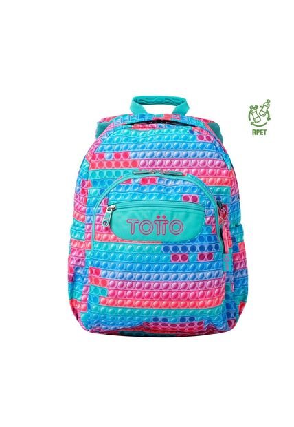 Morral Mujer Acuarela Escolar Rosado