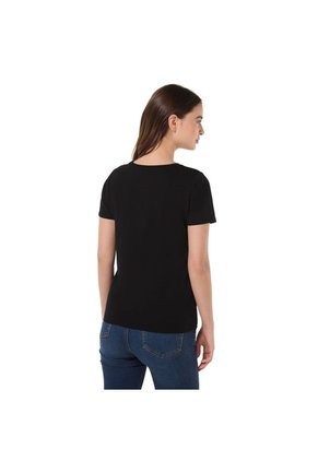 Camiseta Estampada Para Mujer Prime Negra
