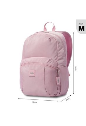 Morral Mochila Trik M Porta Pc 14'' Para Mujer Rosado Totto