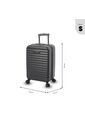 Maleta De Cabina 360 Helios S2 2.0 10 Kilos Negra de Totto