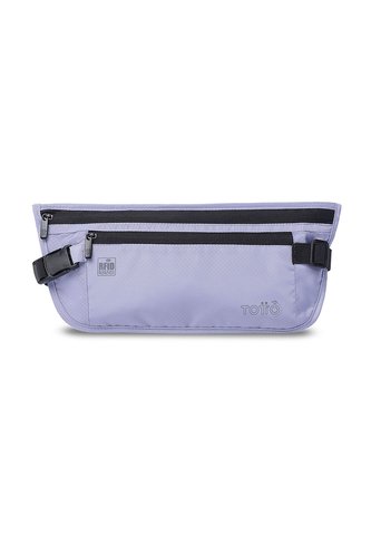 Canguro Invisible De Viaje Security Con RFID Blocker Morado Totto