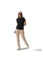 Camisa Polo Para Mujer Masara Negra de Totto