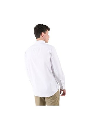 Camisa Para Hombre Ml Porter Solid Blanca