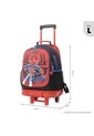 Maleta Para Niño Con Ruedas Spiderman Urban Grande Rojo de Totto