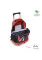 Maleta Para Niño Con Ruedas Spiderman Urban Grande Rojo de Totto