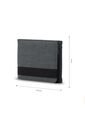 Billetera Hombre Lad Grande Con RFID Blocker Gris de Totto