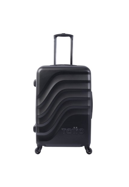 Maleta De Viaje Mediana 360 Bazy Negra