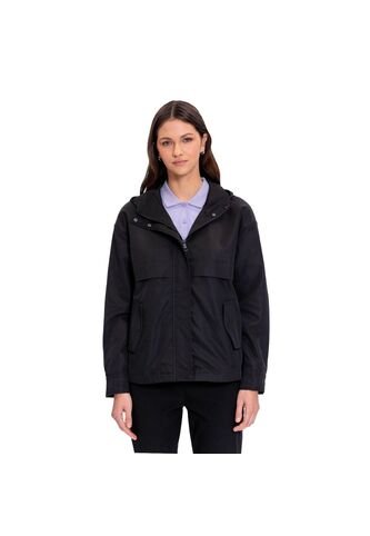 Chaqueta Casual Para Mujer Eva Liviana Negra Totto