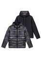 Chaqueta Acolchada Para Hombre Poma Negra de Totto
