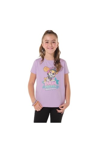 Camiseta Para Niña Paw Patrol Roar Some Rescue Morada Totto