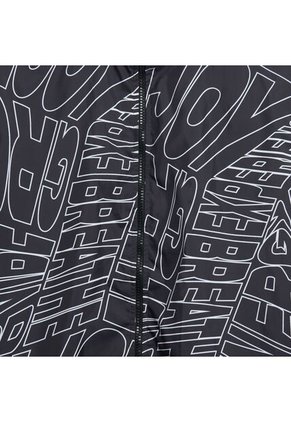 Chaqueta Para Hombre Ice Print Negra