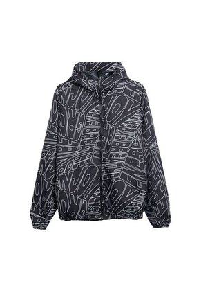 Chaqueta Para Hombre Ice Print Negra