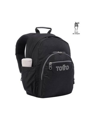 Morral Juvenil Porta PC 13" Gommas Negro