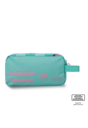 Cartuchera Escolar Grande Para Niña 2 Cuerpos Bunny Pump Azul