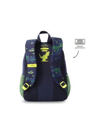 Morral Para Niño Digisaurio Mediano Color Azul