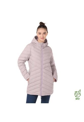 Chaqueta Acolchada Para Mujer Sophora Con Strap Morada Totto