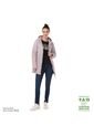 Chaqueta Acolchada Para Mujer Sophora Con Strap Morada de Totto