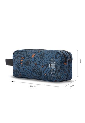 Cartuchera Multiuso Sheyma Print Grande Azul